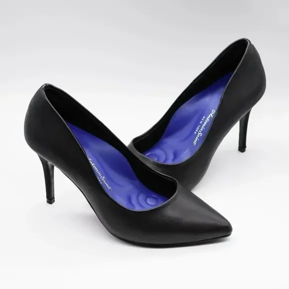 Antonia Saint Victoria High Heel 3.0 black pump heels 8.5 work business - Picture 1 of 11